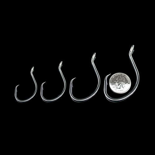 Stellar UltraPoint Wide Gap 7/0 (100 Pack) Circle Hook, Offset Circle Extra  Fine Wire Hook for Catfish, Carp, Bluegill to Tuna. Saltwater or Freshwater  Fishing Hooks, Gear and Equipment 