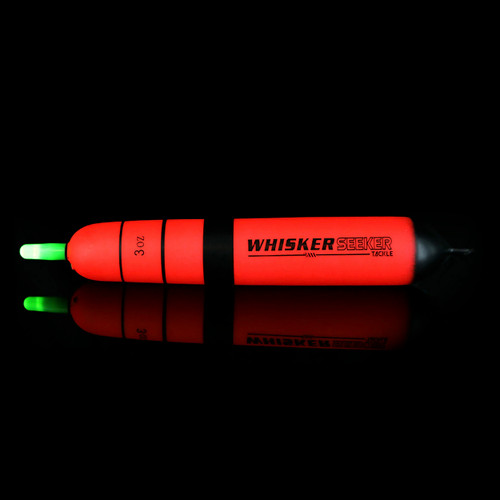 Red Rieadco Corp 2 1/4 Night Time Fishing Bobber Light up Led