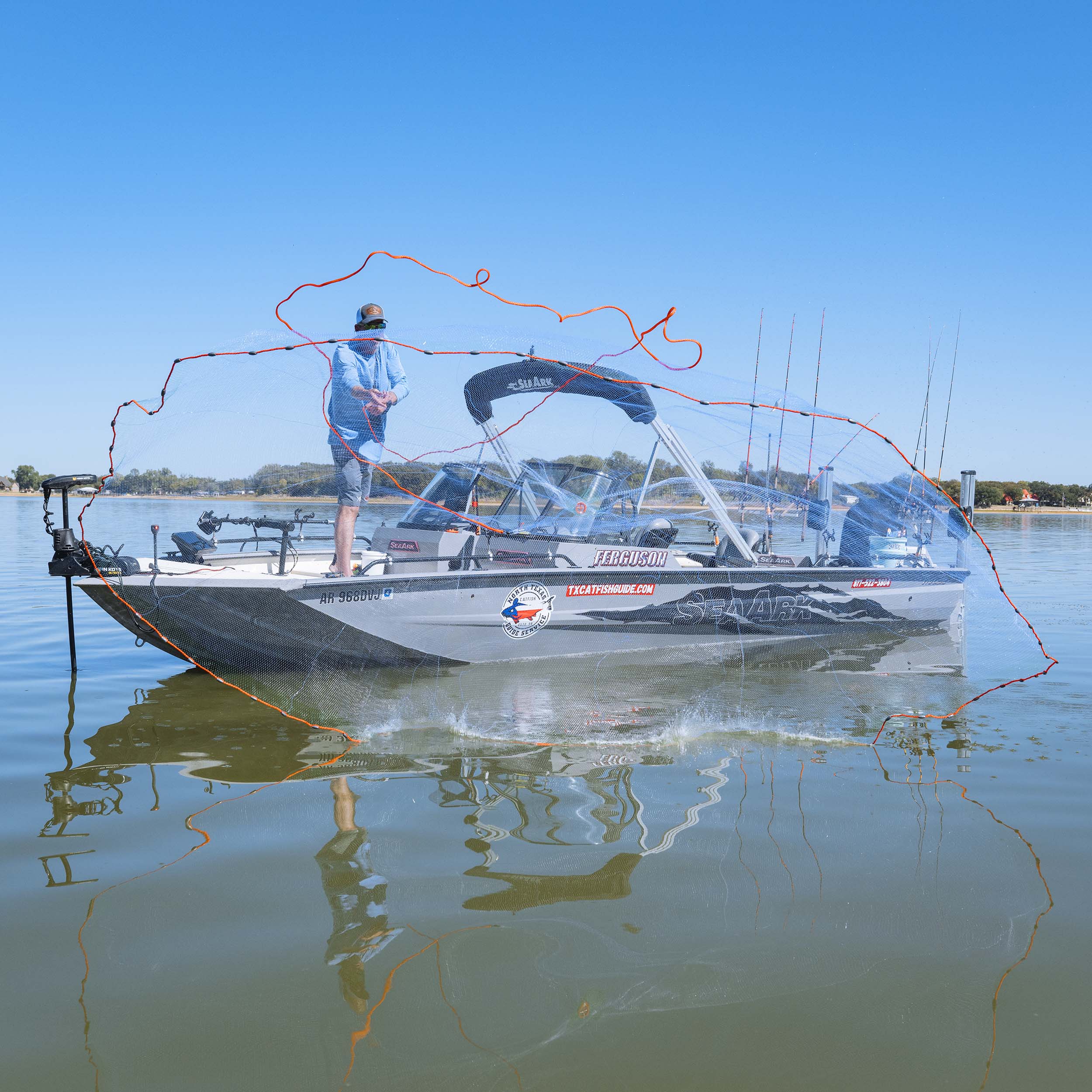 Fishing Cast Net with Heavily sinkers for Saltwater Mauritius