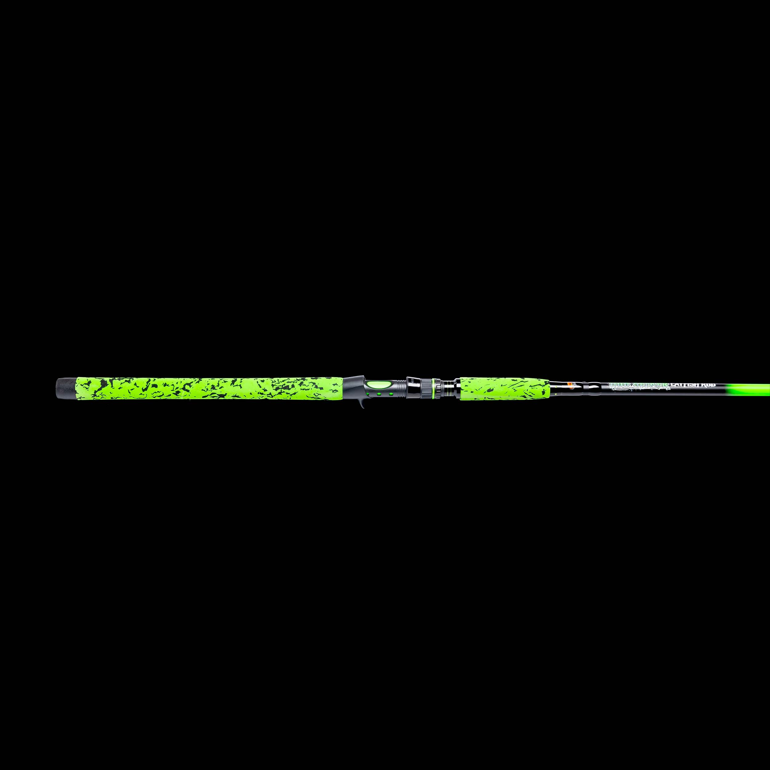 Pro Catfish Casting Rod 9' 2pc Cork Handle Glow Tip