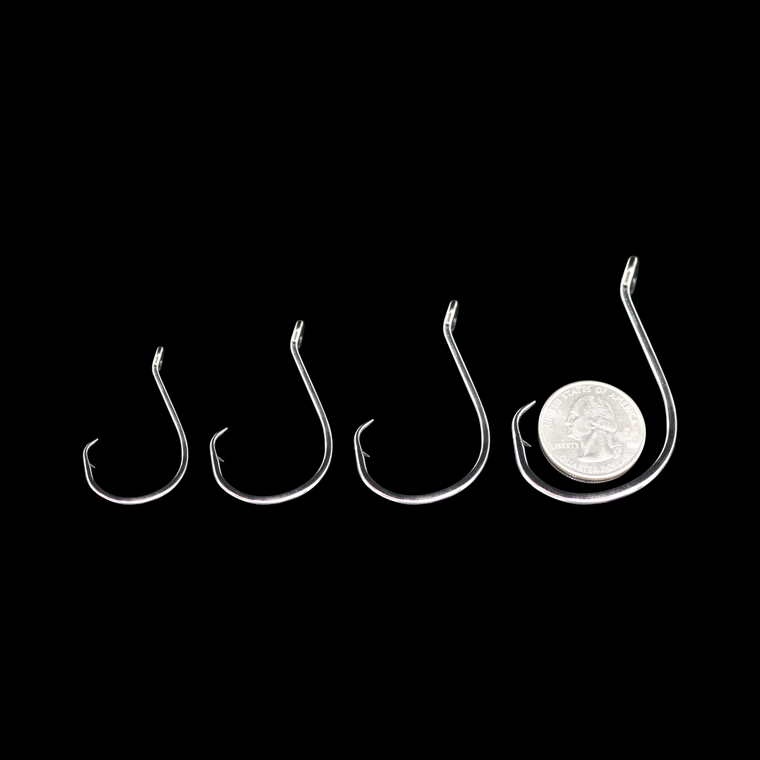 Size 10 Octopus/Circle Hook Fishing Hooks for sale