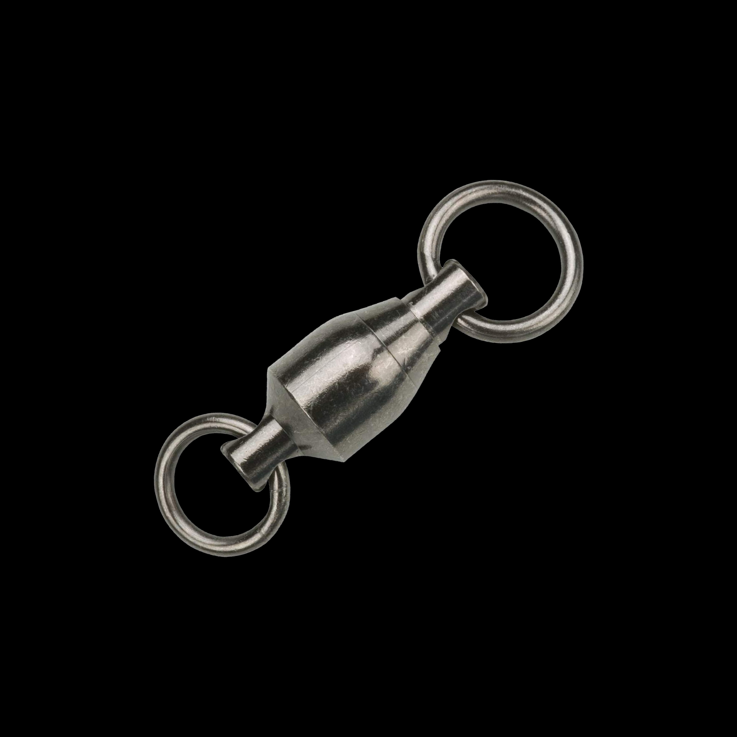 MADCAT Stainless Ball Bearing Catfish Swivels With Crosslock Snap black  70903 