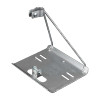 Steel Base plate of BC2844 showing mounting holes ready for installation on roof