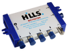 Hills Antenna BC74279H multiswitch showing F-Type input/output ports and earth point