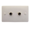 Hills Antenna High return loss F-Type dual wall plate