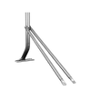 Durable all-steel Hills FB607042A Flexi Mount for NBN fixed wireless and Foxtel-approved satellite dish installations on tin/tile roofs Durable all-steel Hills FB607042A Flexi Mount for NBN fixed wireless and Foxtel-approved satellite dish installations on tin/tile roofs