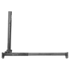 FB607163 long-reach gutter mount ready to be installed with 65 cm Foxtel dish – ladder install
