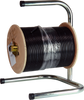 Genuine Hills Antenna BC2843 Coaxial Cable Reel Stand showing cable reel installed