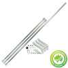 Hot-dip galvanised 1.8m tile roof antenna tripod with mounting accessories