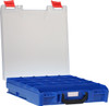Storagetek Case Small PC Clear Lid-Blue