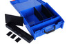 StorageTek Case Large ABS Lid c/w dividers-Blue