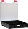 StorageTek Case Small PC Clear Lid-Black