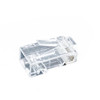 Datatek RJ45 8P8C CAT6 open pass modular plug with pass-through design
