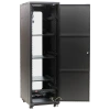 Rear view of Datatek 24A42R68FPS 42U 800mm Deep Cabinet with opened rear door