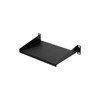 Datatek 1U mini cantilever shelf in black for 10-inch data cabinets with 10kg capacity