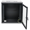 Open Datatek 24B12RW64 cabinet for networking equipment setup in medium-sized data centers