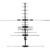 Digitek LTE Series 14 Element Outer Metropolitan Premium YAGI UHF/VHF Combination Antenna