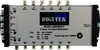 Digitek 20BDMS512 5x12 multiswitch in compact black housing with F-Type inputs/outputs, satellite/TV distribution for multi-room setups Digitek 20BDMS512 5x12 multiswitch in compact black housing with F-Type inputs/outputs, satellite/TV distribution for multi-room setups