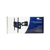 Digitek tilt swivel reach bracket display box with manual and mounting hardware, 1-year warranty for home installs