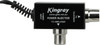 Close-up of Kingray PSK08 PAL male injector and AC plug, short-circuit protected for safe installs