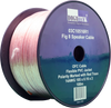 Digitek High Performance Figure 8 Speaker Cable 100m 03C10516R1 14AWG on reel, clear PVC with OFC strands