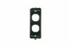 Digitek ABS plastic 2 gang architrave wallplate