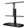 Front angle view of Sanus FTVS1 Swivel TV Base for 32"-65" TVs