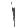 Side view of Secura QLT35-B2 tilting TV mount showing tilting function to reduce window glare