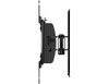 Side view of Secura QSF207-B2 Full-Motion TV Wall Mount for 40\" TVs showing slim profile