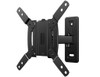 Front angle view of Secura QSF207-B2 Full-Motion TV Wall Mount for 40\" TVs