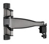 Side view of Silver Sanus VMF720 Premium Full Motion TV Mount for 32" to 55" TVs