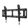 Sanus VXT7 40"-110" Universal LCD TV Wall Mount Bracket front angle tilted with safety tab