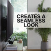 Sanus WSSATM1 Soundbar Mount attaching Sonos Arc under 65-inch wall-mounted TV for creating seamless  look
