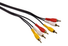 Digitek 1.8M 3x RCA Male to 3x RCA AV Lead