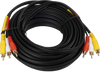 Digitek 3x RCA Male to 3x RCA Male 10m Coaxial Video Lead 06BAVL03CV10 for connecting from server to projector Digitek 3x RCA Male to 3x RCA Male 10m Coaxial Video Lead 06BAVL03CV10 for connecting from server to projector