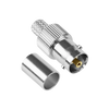Digitek BNC RG6 Female Crimp Connector front view
