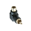 90 degree RCA male to female adaptor 90 degree RCA male to female adaptor