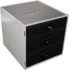 Compact StorageTek cabinet 2 large 1 small drawer