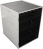 Multi-size drawer cabinet StorageTek 2 Large and 2 Small Drawers