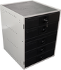 Compact StorageTek cabinet 5 small drawers