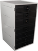 Black modular StorageTek storage cabinet 7 drawers Black modular StorageTek storage cabinet 7 drawers