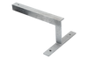 Hot dipped galvanised fascia riser bracket for secure antenna installation
