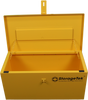 StorageTek Medium Tool Box Yellow heavy duty steel construction