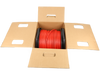 Opened Hills Antenna CAT6 Pull Box Red Cable with Anti-Crosstalk Spline