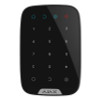 Black Ajax 2-Way Wireless Touch KeyPad with panic button and 200 passcode support for Ajax security systems