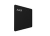 Side view of Ajax Pass 3-Pack black cards, designed for touchless access with KeyPad Plus