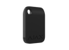 Side view of Ajax Tag black proximity fob, compatible with KeyPad TouchScreen for secure, app-free access.