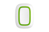 White Ajax Button wireless smart programmable panic button for Ajax security alarms and automation