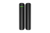 Black Ajax DoorProtect Plus wireless magnetic sensor with shock and tilt detection for door/window security via Jeweller