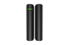 Black Ajax DoorProtect Plus wireless magnetic sensor with shock and tilt detection for door/window security via Jeweller